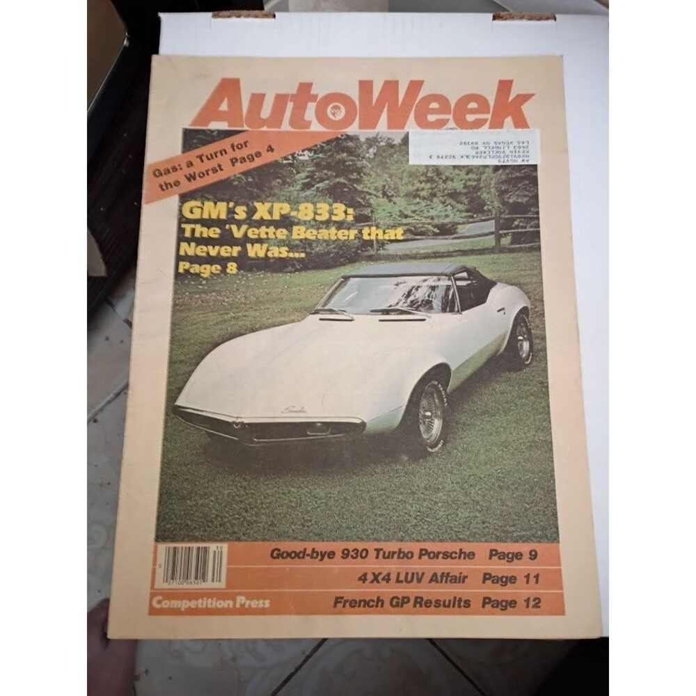 AutoWeek Magazine - July 23, 1979